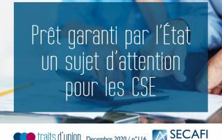 Prêt garanti par l’Etat : un sujet d’attention pour les CSE