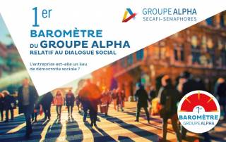 1er baromètre du Groupe Alpha relatif au dialogue social