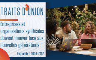 Les jeunes générations à la une du N°157 de Traits d'Union | Septembre 2024